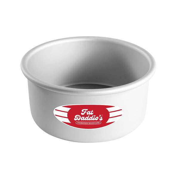 Fat Daddio's Anodized Aluminum Round Removable Bottom Cheesecake Pan, 6 in x 3 in