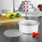 Fat Daddio's Anodized Aluminum Round Removable Bottom Cheesecake Pan, 7 in x 3 in