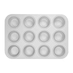 Fat Daddio's Anodized Aluminum Standard Muffin Pan, 12 Cavities, 2 7/8 in Diameter