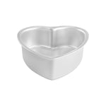 Fat Daddio's Anodized Aluminum Heart Shaped Cake Pan, 8 in x 3 in