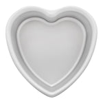 Fat Daddio's Anodized Aluminum Heart Shaped Cake Pan, 8 in x 3 in