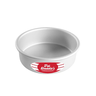 Fat Daddio's Anodized Aluminum Round Cake Pan, 6 in x 2 in