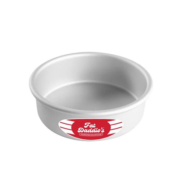 Fat Daddio's Anodized Aluminum Round Cake Pan, 6 in x 2 in
