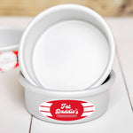 Fat Daddio's Anodized Aluminum Round Cake Pan, 6 in x 3 in