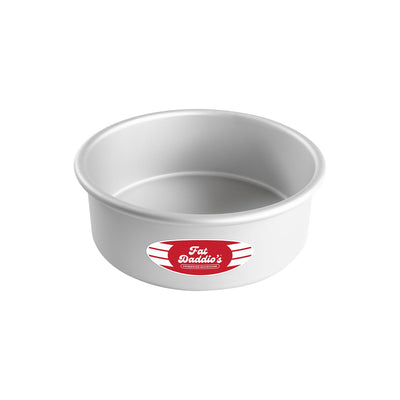 Fat Daddio's Anodized Aluminum Round Cake Pan, 8 in x 3 in
