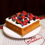 Fat Daddio's Anodized Aluminum Square Cake Pan, 8 in x 8 in x 3 in