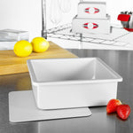 Fat Daddio's Anodized Aluminum Square Cake Pan, 8 in x 8 in x 3 in
