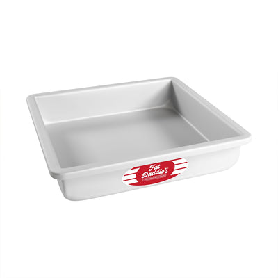 Fat Daddio's Anodized Aluminum Square Cake Pan, 9 in x 9 in x 2 in