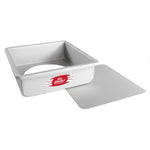 Fat Daddio's Anodized Aluminum Square Cake Pan, 9 in x 9 in x 3 in