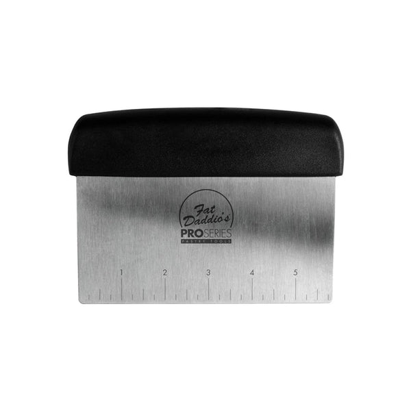 Fat Daddio's Stainless Steel Bench Scraper, 4 1/2 in x 6 in