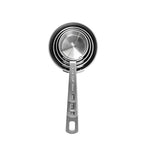 Fat Daddio's Heavy Duty Stainless Steel Measuring Cups, Set of 4