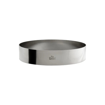 Fat Daddio's Stainless Steel Round Cake & Pastry Ring, 9 in x 2 in