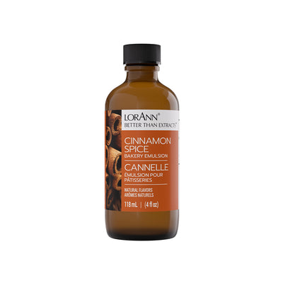 LorAnn Oils Cinnamon Spice Bakery Emulsion – 4 oz