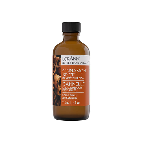 LorAnn Oils Cinnamon Spice Bakery Emulsion – 4 oz