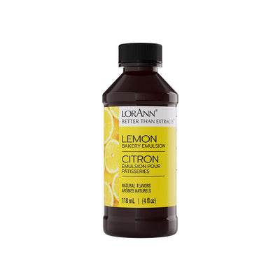 LorAnn Oils Lemon Bakery Emulsion – 4 oz