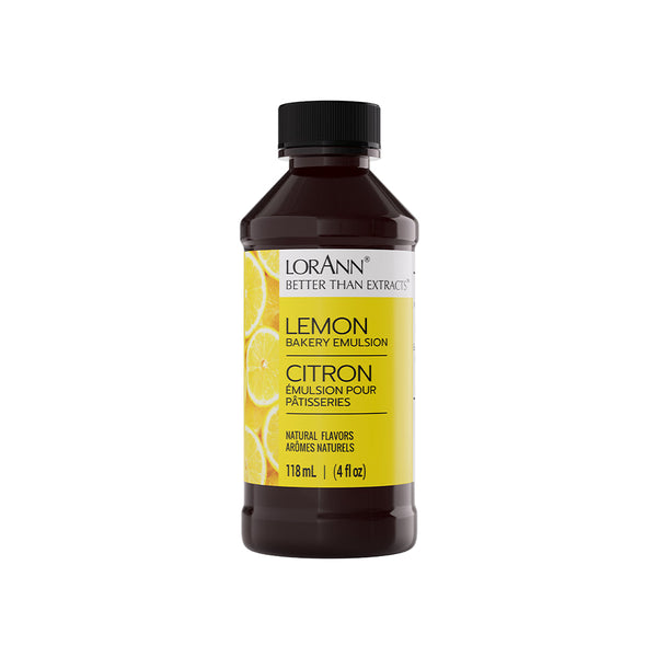 LorAnn Oils Lemon Bakery Emulsion – 4 oz