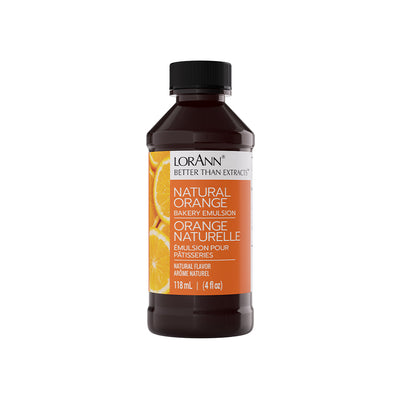 LorAnn Oils Natural Orange Bakery Emulsion – 4 oz