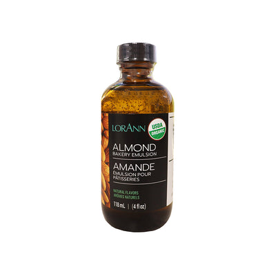 LorAnn Oils Organic Almond Bakery Emulsion – 4 oz