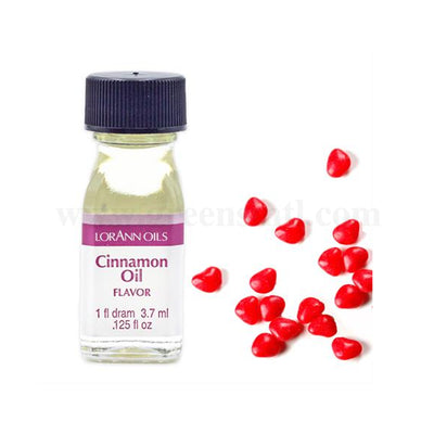 LorAnn Oils Cinnamon Oil Super Strength Flavor – 1 Dram