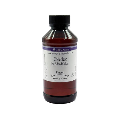 LorAnn Oils Chocolate Super Strength Flavor, No Added Color – 4 oz