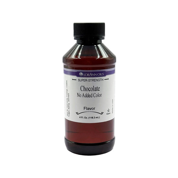 LorAnn Oils Chocolate Super Strength Flavor, No Added Color – 4 oz