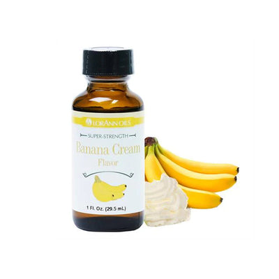 LorAnn Oils Banana Cream Super Strength Flavor – 1 oz