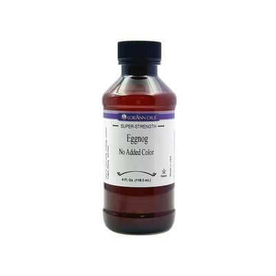 LorAnn Oils Eggnog Super Strength Flavor, No Added Color – 4 oz