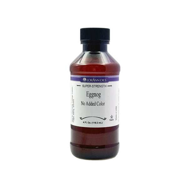 LorAnn Oils Eggnog Super Strength Flavor, No Added Color – 4 oz