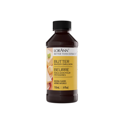 LorAnn Oils Natural Butter Bakery Emulsion – 4 oz