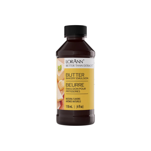 LorAnn Oils Natural Butter Bakery Emulsion – 4 oz