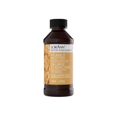 LorAnn Oils Peanut Butter Bakery Emulsion – 4 oz