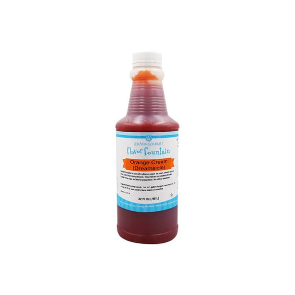 LorAnn Oils Orange Cream Dreamsicle Flavor Fountain – 1 Quart
