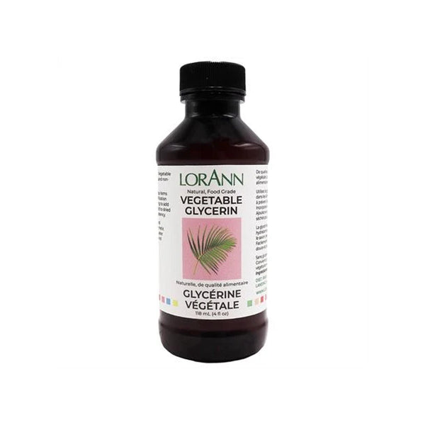 LorAnn Oils Natural Vegetable Glycerine USP – 4 oz