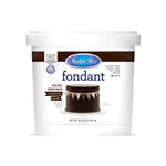 Satin Ice Dark Brown Chocolate Fondant 2lb - Pail
