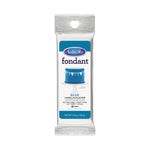 Satin Ice Blue Vanilla Fondant 4.4oz - Packet