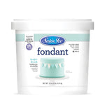 Satin Ice Baby Blue Vanilla Fondant 2lb - Pail