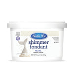 Satin Ice Pearl Shimmer Vanilla Fondant 1lb - Pail