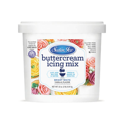 Satin Ice Buttercream Icing Mix - 2lb - Pail