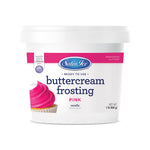 Satin Ice Buttercream Frosting - RTU 1lb - Pink