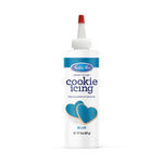 Satin Ice Blue Cookie Icing - 8oz - Bottle