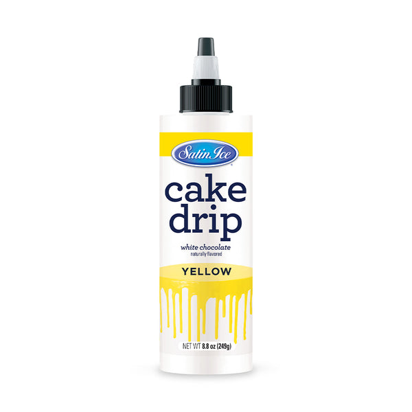 Satin Ice Cake Drip - 8.8oz - Yellow