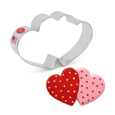 Ann Clark Double Heart Flour Box Cookie Cutter