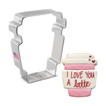 Ann Clark Latte Cup Flour Box Bakery Cookie Cutter