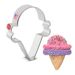 Ann Clark Ice Cream Cone Cookie Cutter