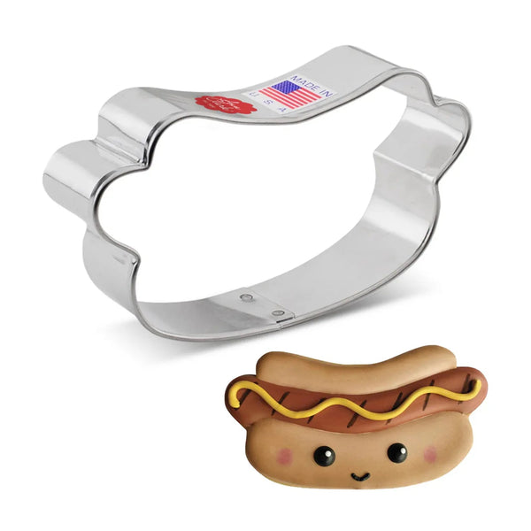 Ann Clark Flour Box Hot Dog Cookie Cutter