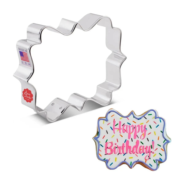 Ann Clark LilaLoa Square Plaque Cookie Cutter