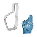 Ann Clark Number One Fan Hand Cookie Cutter