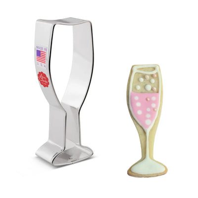 Ann Clark Champagne Glass Cookie Cutter