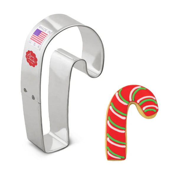 Ann Clark Candy Cane Cookie Cutter 3.5 Inch