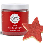 Ann Clark Red Sanding Sugar, 8 oz